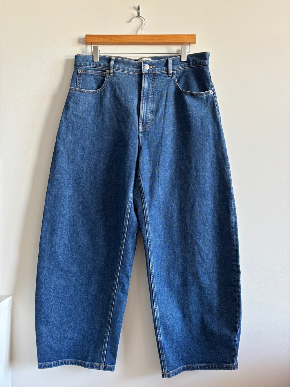 Everlane Way-High Curve Jean in Ocean | 32
